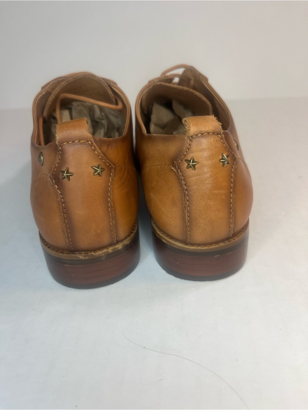 PIKOLINOS Tan Leather Lace-Up Loafers - Picture 5 of 15